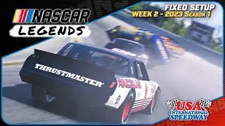 1987 NASCAR Legends - USA International Speedway - iRacing