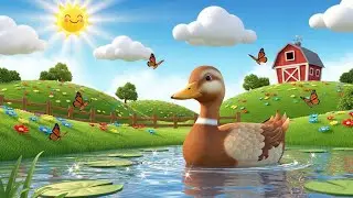Counting Ducks on the Farm | Fun Kids Song to Learn Numbers and Farm Animals