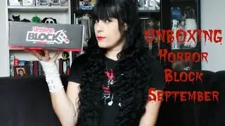 Unboxing Horror Block -- September 2015