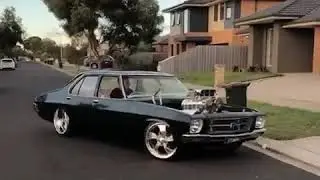 STOMPR Blown Injected BBC on Methanol after Tune HQ Holden Kingswood