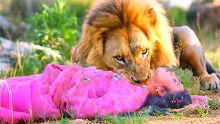 Lion Attack Man in Forest Lion AttackHunter Lion Attack Stories Part- 16