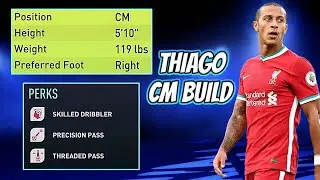 MIDFIELD MAESTRO! BEST THIAGO ALC&Acirc;NTARA CM BUILD for FIFA 22 PRO CLUBS!