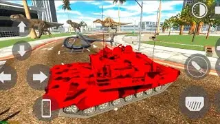 HELICOPTER FLYING AND ARMY TANK DRIVING VIDEO INDIAN BIKE DRIVING 3D GAME #indianbikesdrivinggame 