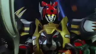 Jungle Pride Megazord (with Lion & Chameleon Power) Vs Antliondrone Scene (Battle of Hong Kong)