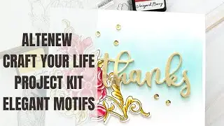 Altenew Craft Your Life Project Kit Elegant Motifs