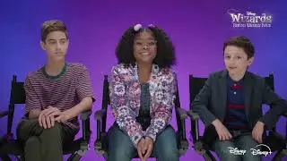 Alkaio Thiele, Taylor Cora & Max Matenko - 'Wizards Beyond Waverly Place' Interview (Exclusive)