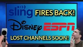 WOW! SLING-Disney Battle-ESPN Blackout Coming⁉️