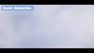 Soft Rain sounds With Slow Moving Clouds - Rain Sounds ASMR - Sleep Sensation 🌧☁️