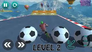 BMX Cycle Stunt Game - Mega Ramp Bicycle Racing - Android Games Gameplay