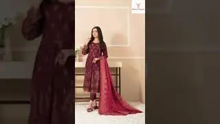 LAMHE(L6) Un-Stitched Slub Lawn Banarsi Shirt #FatimaBoutiquePak #shorts