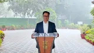Addressed Inflammatory Slogans and Called for Apology on Dangerous Political Language | Kiren Rijiju