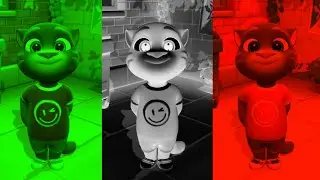 Talking Tom Cat Colors Effects Video Funniest Movement 