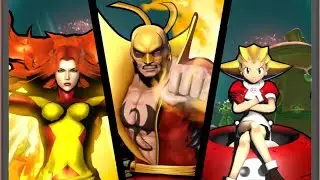 Ultimate Marvel vs Capcom 3: Iron Fist, Phoenix, and Tron Bonne arcade playthrough