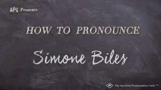 How to Pronounce Simone Biles (Real Life Examples!)