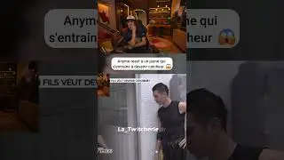 Anyme react à un jeune qui s'entraine à devenir catcheur 😱