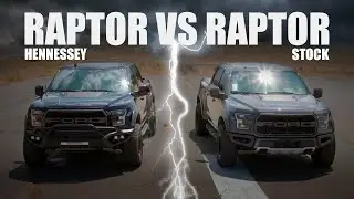 Hennessey VelociRaptor 600 против Stock Raptor (DRAG RACE)