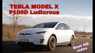 Tesla Model X P100D Ludicrous - Driving my Dream. Спасибо Илон Маск. HD Video