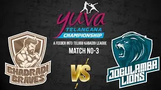 Yadadri Yoddhas 🆚️ Bhagyanagar Titans  || Yuva Telangana  Championship 2025