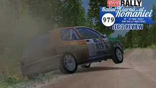 Richard Burns Rally - Sim Rally Masters 2023 round 3 - Romanian Winter Rally LEG2 Review