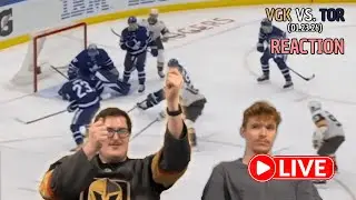 Will Marner Embarrass His Former Team? | VGK@TOR LIVE Reaction (01.23.26)