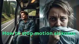 Quick relief Hacks for motion sickness and nausea