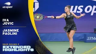 Iva Jovic vs. Jasmine Paolini Extended Highlights | 2025 US Open Round 2