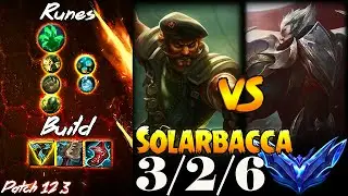 [ Solarbacca ] Gangplank vs Darius Top -  Season 12 - Diamond I