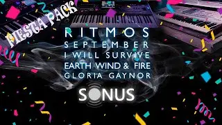 RITMOS-FIESTA PACK 4/6  70´S #SEPTEMBER #GLORIAGAYNOR #PA600 #PA900 #PA700 #PA1000 #PA300