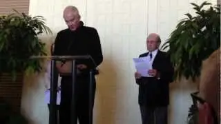 John Furlong reads prepared statement on Georgia Straight story