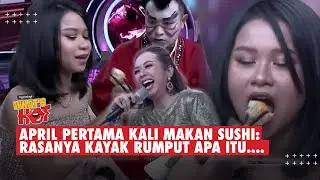 Reaksi April Cirebon Pertama Kali Makan Sushi, Caranya Pegang Sumpit Bikin Juri Tergelak #da7