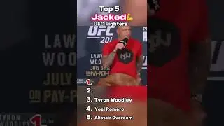 Jacked UFC fighters #top5 #ufc #mma #fyp