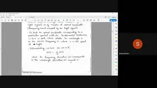 FON WDM concepts and components