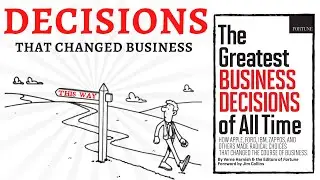 The Greatest Business Decisions of All Time Book Summary In Hindi | Verne Harnish |