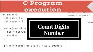 how to execute C Program line by line