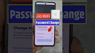 jio wifi ka password kaise change kare #jioairfiber #jiowifi #shorts