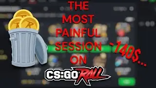 THE MOST PAINFUL SESSION ON CSGOROLL... (GIVEAWAY)
