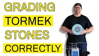 How to Grade a Tormek SJ250 Stone Square Jig & Diamond Plate Guide