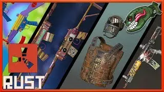Rust Top Skins | Hungry Hunter Set, Radioactive HQ, Music Box & Toy Mp5 #24 (Rust Skins Picks)