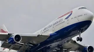 Escaped the scrapyard?  BA 747 G-CIVT at Heathrow pre COVID. What is its future? 4K