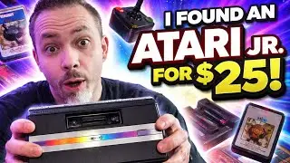 Atari 2600 Jr. FOUND for $25 at Mission Thrift Unboxing Now!