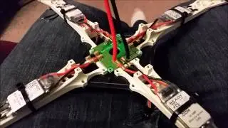 SK450 Build Part 2 Mounting ESC's, PDB, RECIVER