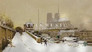 [Playlist] The Harmony of Franz Liszt's Piano Music and Famous Winter Landscape Paintings