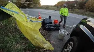 Community Cleanup -  Back to Ridge Road, October 27, 2023 - 1 bagger