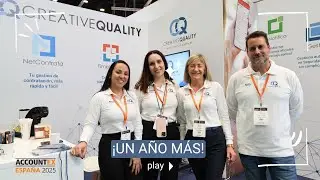 &iexcl;Un a&ntilde;o m&aacute;s! Creative Quality en Accountex 2025 - #IfemaMadrid