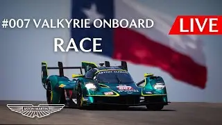 Onboard Live Stream - #007 Valkyrie Hypercar | 2025 Lone Star Le Mans