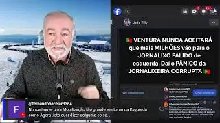 DIRECTO - A entrevista de Ventura e o ponto da situação actual