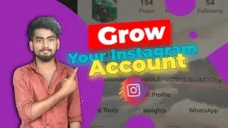 How To Grow Your Instagram Account Organically | తెలుగులో #instagramaccount #instahacks