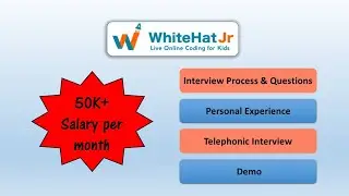 Whitehat jr interview questions for teacher | Interview process & experience | Telephonic interview