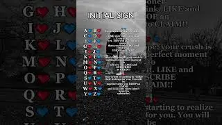 Find Your Sign #fact #initial #zodiac #sign #fyp
