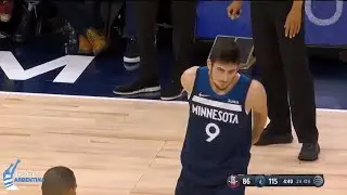 &iexcl;Debut NBA de LEANDRO BOLMARO en Minnesota TIMBERWOLVES!
